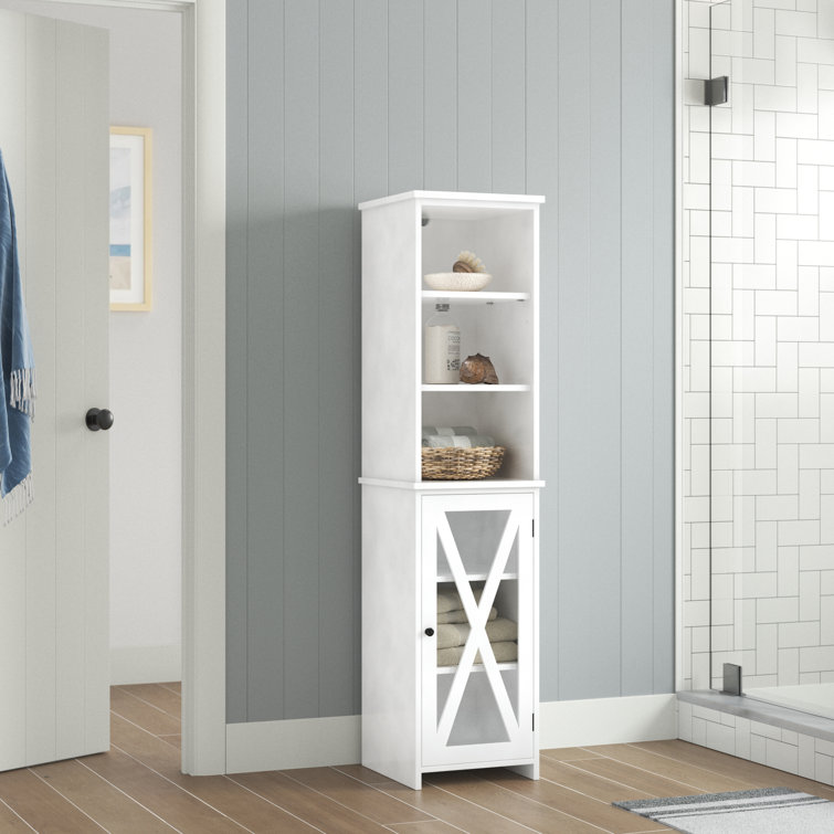 Corner best sale towel cabinet